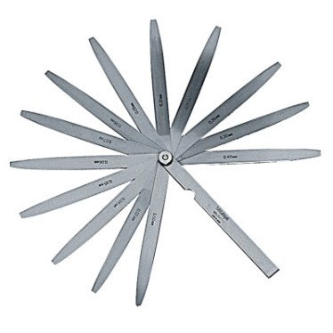 0.05-0.1MM METRIC THICKNESS GAGE SET 28 LEAVES-MITUTOYO *504*-504-184-303S