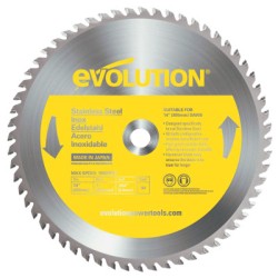 S/STL CUTTING BLADE 14"-EVOLUTION POWER-510-14BLADE-SSN