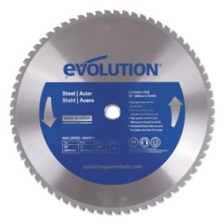 STEEL CUTTING BLADE 15"-EVOLUTION POWER-510-15BLADE-ST