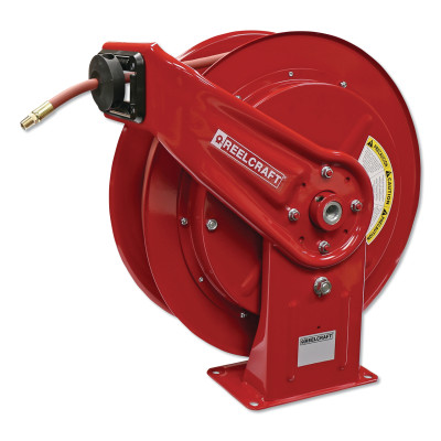 HD HOSE REEL 3/8X75 AIR/WATER-REELCRAFT INDUS-523-HD76075OLP