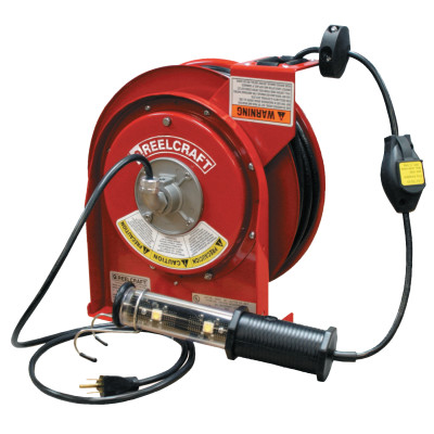 RETRACTABLE LED WORK LIGHT REEL-REELCRAFT INDUS-523-L403516310