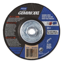 A24S-5"X1/4"X5/8"-11-T27NOR-GEMINI XXL-ST GOBAIN-544-547-66252843787