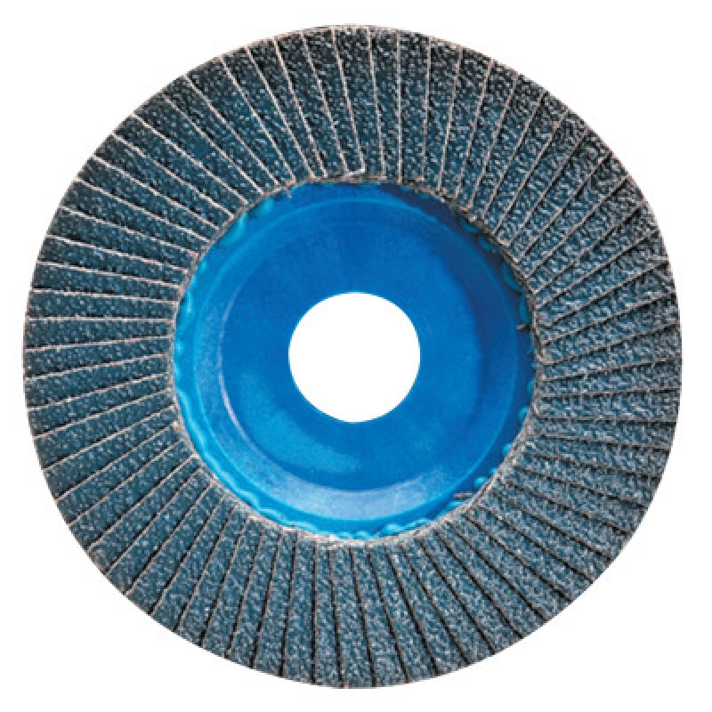 4-1/2 X 5/8-11 NORTON BLUEFIRE FLAP DISC 80 GRIT-ST GOBAIN-544-547-66623399139