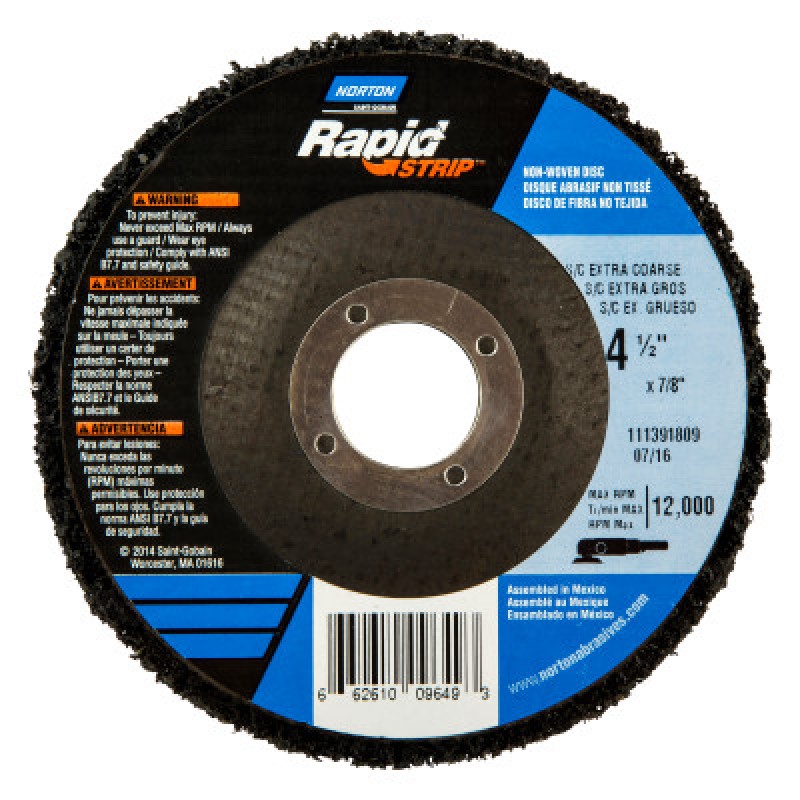 4-1/2 X 7/8S/C EXTRA COARSE-ST GOBAIN-544-547-66261009649