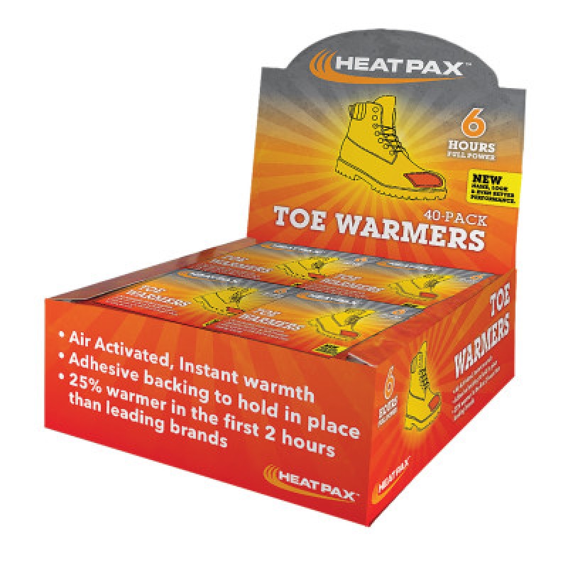 HOT RODS TOE WARMERS 40PR/BX-OCCUNOMIX-561-1106-40D
