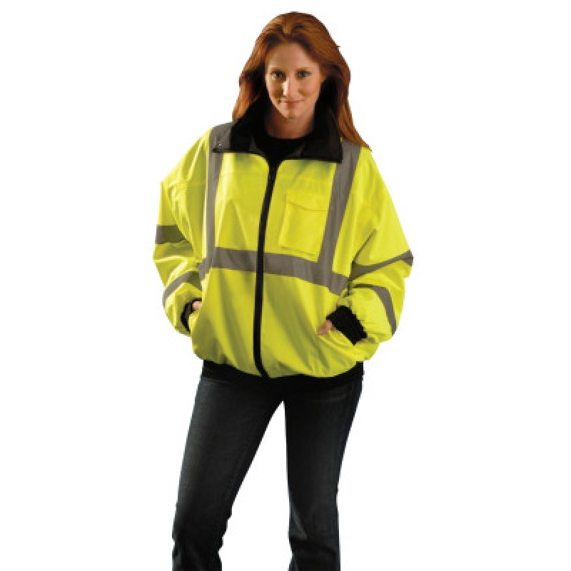 ECONOMY BOMBER JACKET- YELLOW- XL-OCCUNOMIX-561-LUX-ETJBJ-YXL