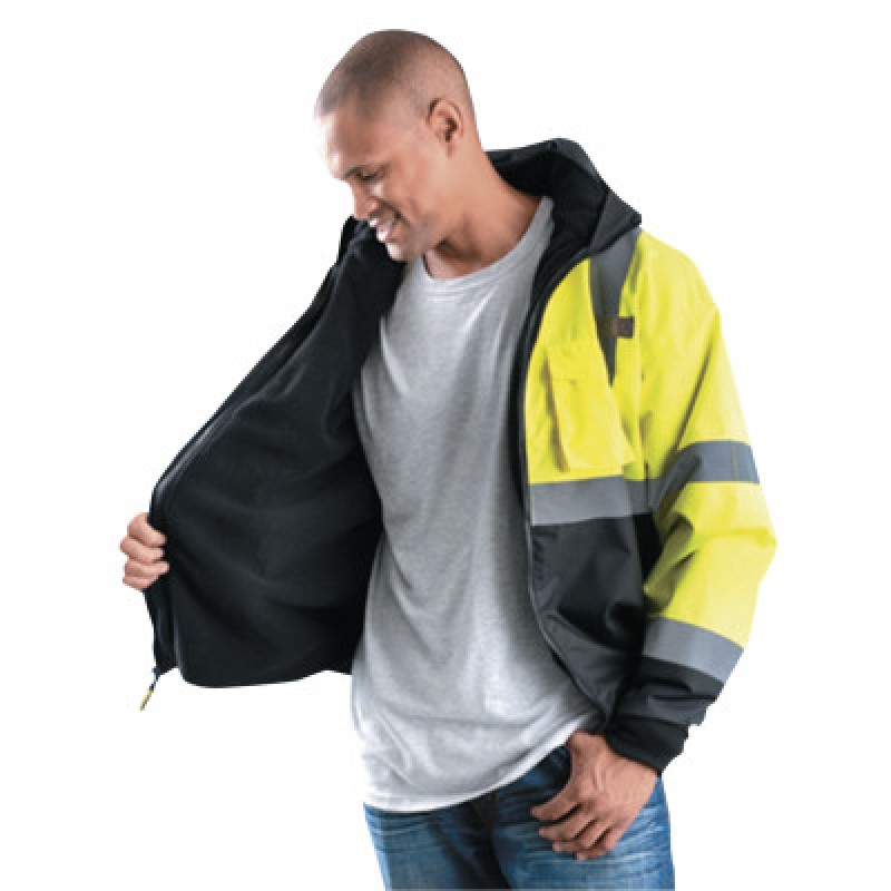 BOMBER SILVER TAPE BLKBOTTOM CL3 YEL 3X-OCCUNOMIX-561-LUX-ETJBJR-BY3X