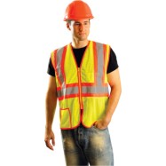 OCCULUX 2 TONE MESH VESTW/ZIPPER 2XL-OCCUNOMIX-561-LUX-SSCLC2Z-Y2X