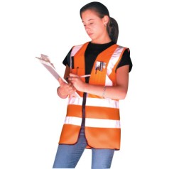 OCCULUX SURVEYORS VEST:ORANGE-OCCUNOMIX-561-LUX-SSFS-OM