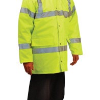 X-LARGE ORANGE WINTER COAT/BODY WARMER-OCCUNOMIX-561-LUX-TJFS-OXL