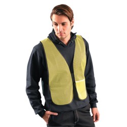 MESH NON-ANSI VEST NO TAPE YELLOW 4X-OCCUNOMIX-561-LUX-XNTM-Y4X