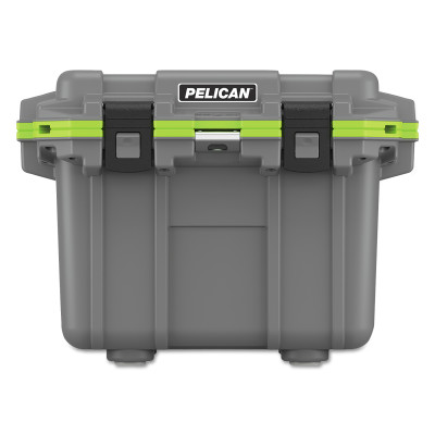 IM 30QT ELITE COOLER DKGRY/EGRN-PELICAN PRODUCT-562-30Q-1-DKGRYEGRN