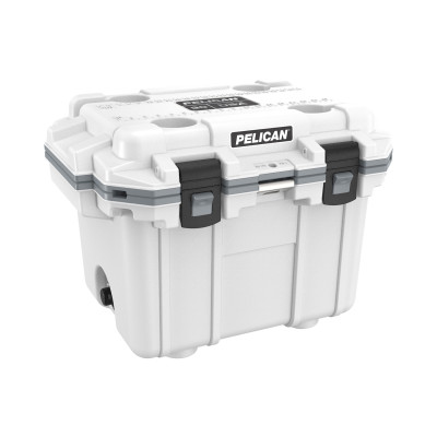 IM 30QT ELITE COOLER WHT/GRY-PELICAN PRODUCT-562-30Q-1-WHTGRY