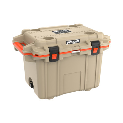 IM 50QT ELITE COOLER TAN/ORG-PELICAN PRODUCT-562-50Q-2-TANORG
