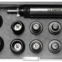 9 PIECE SELF CENTERING PUNCH SET-C.S.OSBORNE*565-565-K-156