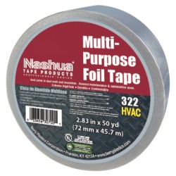 322 MULTI-PURPOSE FOIL TAPE 72MM X 46M-BERRY GLOBAL-573-1087629