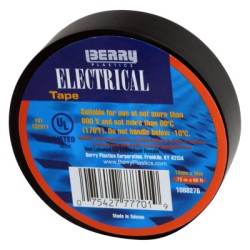 777-1 3/4" X 60' BLACK ELECTRICAL TAPE-BERRY GLOBAL-573-1088276