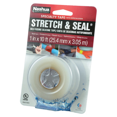STR AND SEAL SILICONE TAPE CLEAR 1INX10FT-BERRY GLOBAL-573-1541204