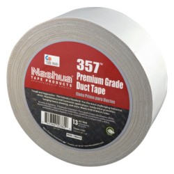 357-2-WHT 2"X60YDS WHITEPREMIUM DUCT TAPE-BERRY GLOBAL-573-1086150