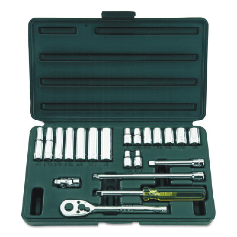 SET SKT 21 PC. 1/4" DR.-STANLEY-PROTO *-576-85-388