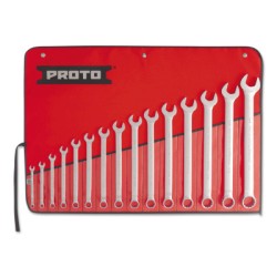 15 PC COMBO WRENCH SET5/16 - 1 1/-STANLEY-PROTO *-577-1200F-T500
