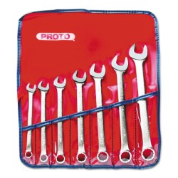 7 PC 12 PT COMB WRENCHSET-STANLEY-PROTO *-577-1200HASD