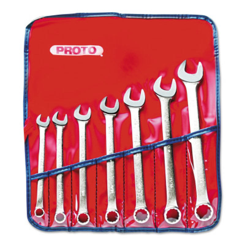 7 PC 12 PT COMB WRENCHSET-STANLEY-PROTO *-577-1200HASD