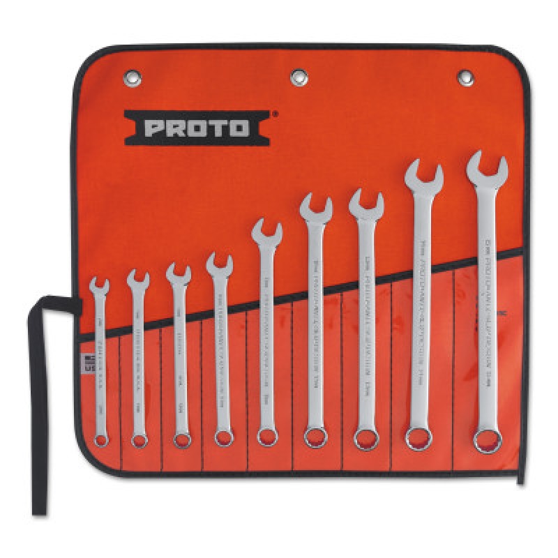 9 PC METRIC COMBO WRENCH-STANLEY-PROTO *-577-1200HM-T500
