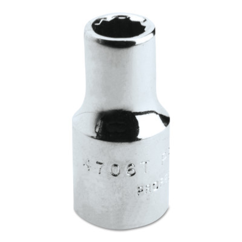SKT 1/4 DR 3/16 12 PT-STANLEY-PROTO *-577-4706T
