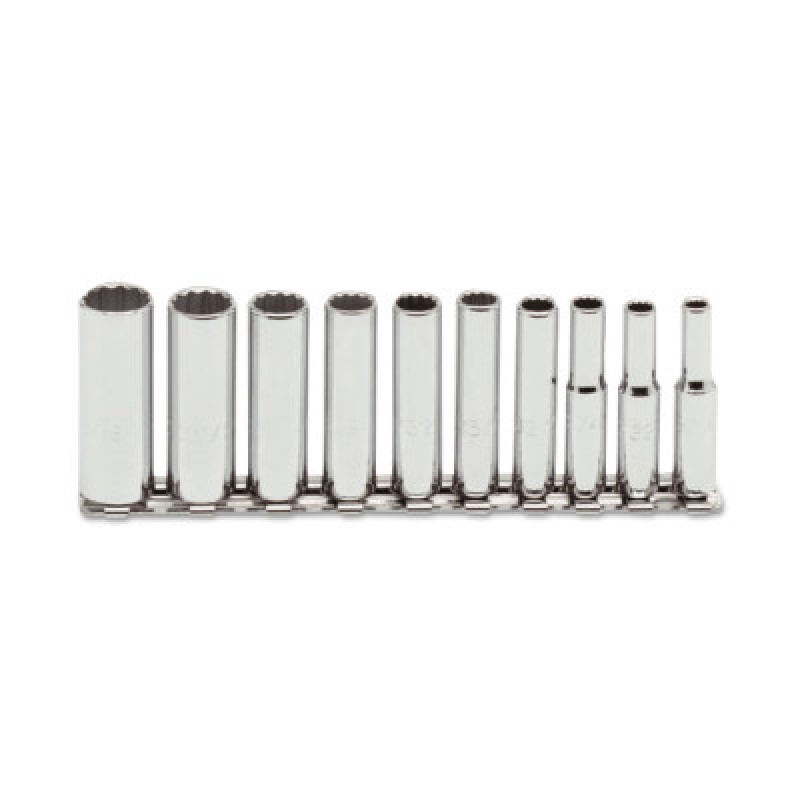 SET SKT 1/4 DR 10 PC 12-STANLEY-PROTO *-577-47100