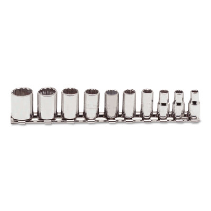 SET SKT 1/4 DR 10 PC 12-STANLEY-PROTO *-577-47104