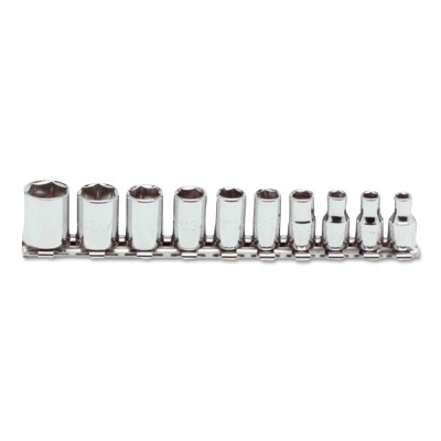 SET SKT 1/4 DR 10 PC 6 P-STANLEY-PROTO *-577-47106