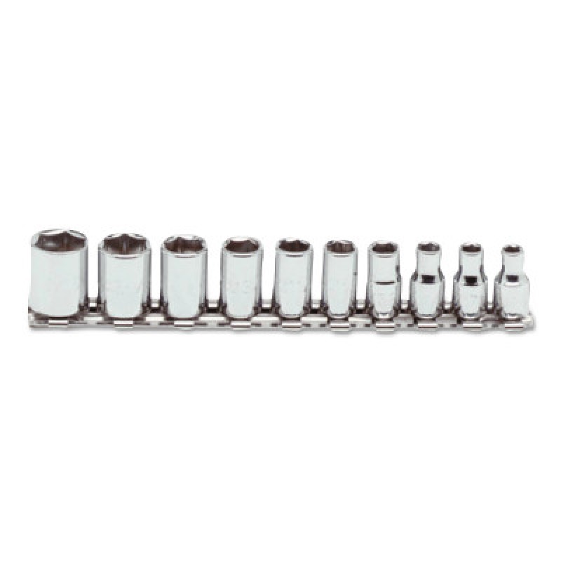 SET SKT 1/4 DR 10 PC 6 P-STANLEY-PROTO *-577-47106
