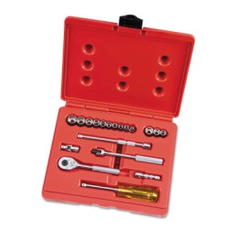SET SKT 1/4 DR 19 PC 6 P-STANLEY-PROTO *-577-47114