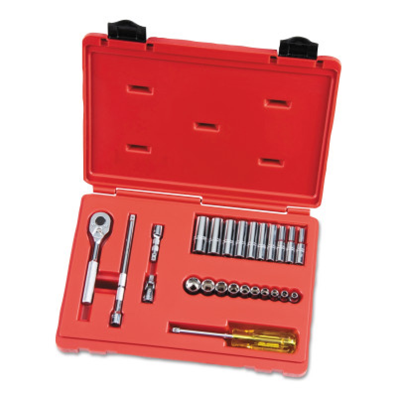 SET SKT 1/4 DR 25 PC 6 P-STANLEY-PROTO *-577-47116