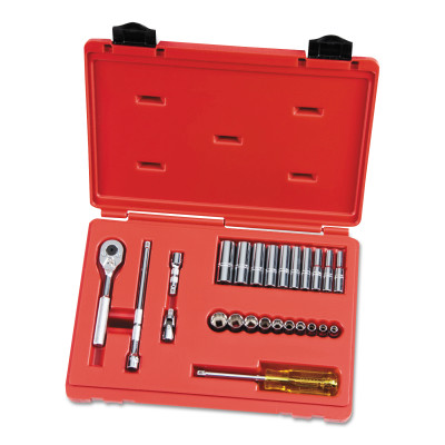SET SKT 1/4 DR 25 PC 12-STANLEY-PROTO *-577-47118