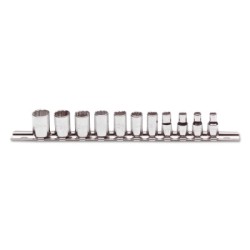 SET SKT 1/4 DR 11 PC 12METRIC-STANLEY-PROTO *-577-47201