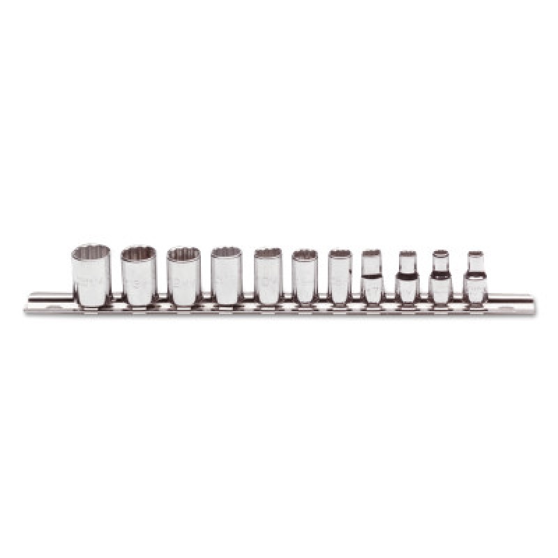 SET SKT 1/4 DR 11 PC 12METRIC-STANLEY-PROTO *-577-47201