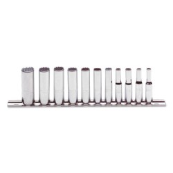 SET SKT 1/4 DR 11 PC MET-STANLEY-PROTO *-577-47203