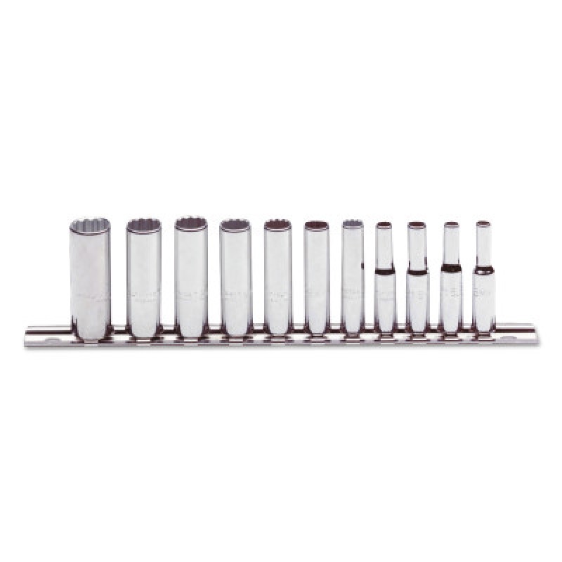 SET SKT 1/4 DR 11 PC MET-STANLEY-PROTO *-577-47203