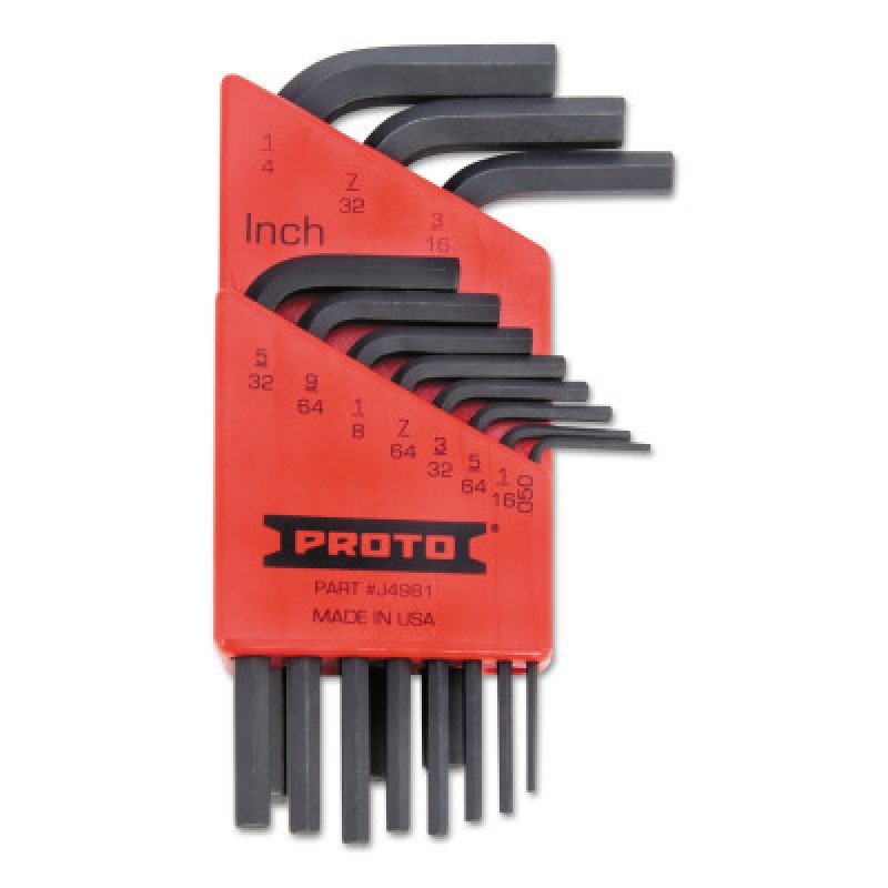 SET HEX KEY 11PC-STANLEY-PROTO *-577-4981
