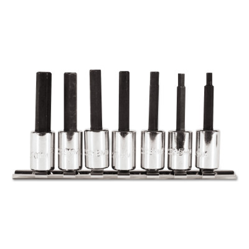 7-PC 3/8DR. METRIC HEX B-STANLEY-PROTO *-577-4990-SMA