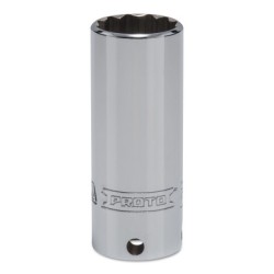 SKT 3/8 DR 21MM 12 PT DEEP-TETH-STANLEY-PROTO *-577-5021M-TT