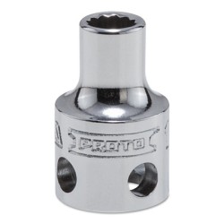 SKT 3/8 DR 1/4 12 PT-TETH-STANLEY-PROTO *-577-5208-TT