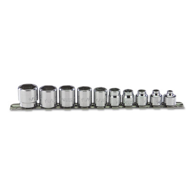 10PC. SOCKET SET 3/8" DRIVE-STANLEY-PROTO *-577-52123