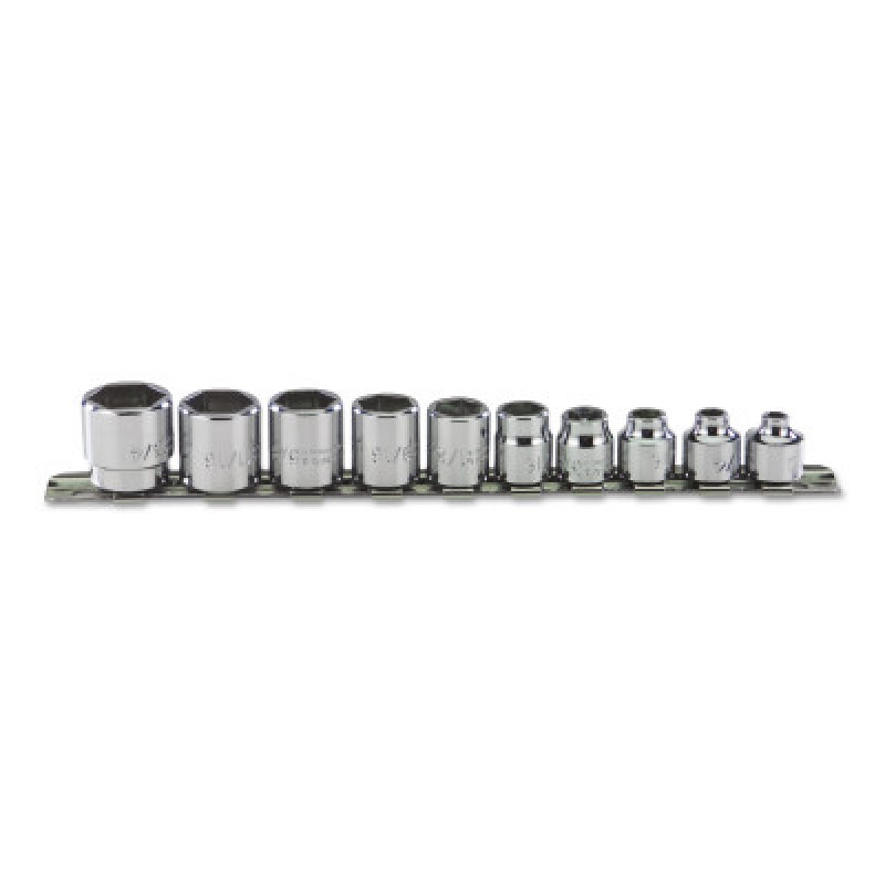 10PC. SOCKET SET 3/8" DRIVE-STANLEY-PROTO *-577-52123