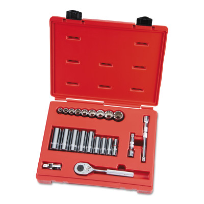 SET SKT 3/8 DR 22 PC 12-STANLEY-PROTO *-577-52136