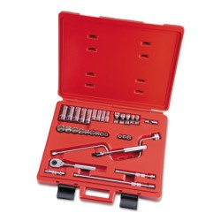 SET SKT 3/8 DR 33 PC 12-STANLEY-PROTO *-577-52138