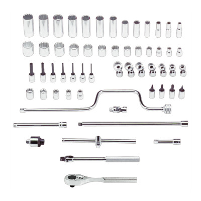SET SKT 3/8 DR 57 PC 12-STANLEY-PROTO *-577-52142