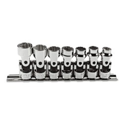 METRIC BALL SKT SET 3/8DR 7PC 12PT-STANLEY-PROTO *-577-52200